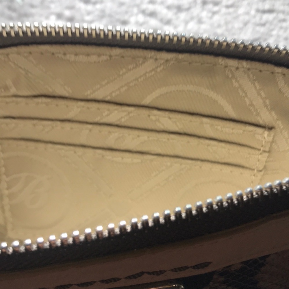 Brighton Snakeskin Amalfi Pouch Crossbody Bag - Picture 6 of 7